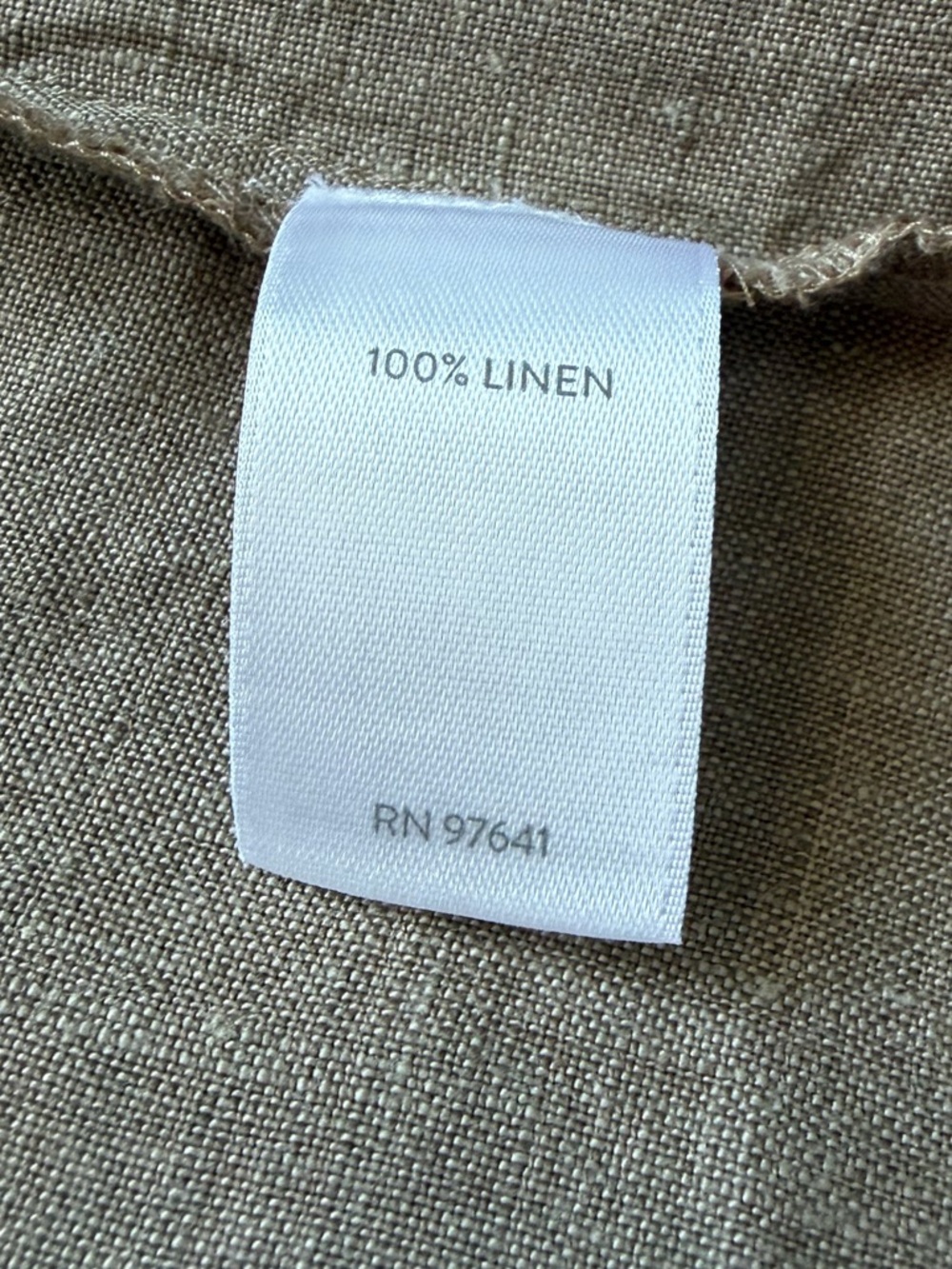J. Jill Button Down Mini Linen Dress in Beige Neutral Tone / Boho Minimalist-XS - Picture 12 of 15